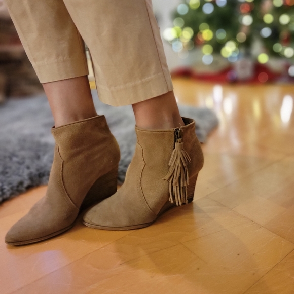 Suede booties - Picture 7 of 15